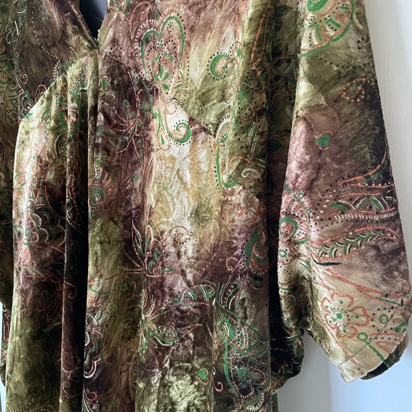 Velvet oversized dress - Picture 2 of 3